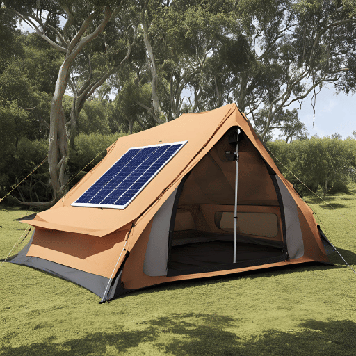 O que torna uma barraca solar ideal para acampar?