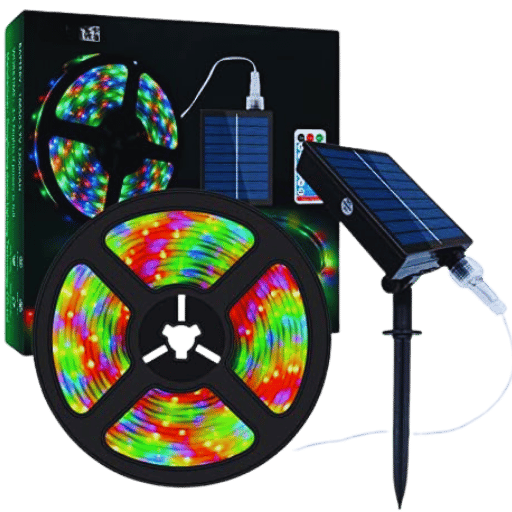 Que sont les bandes lumineuses LED à énergie solaire ?