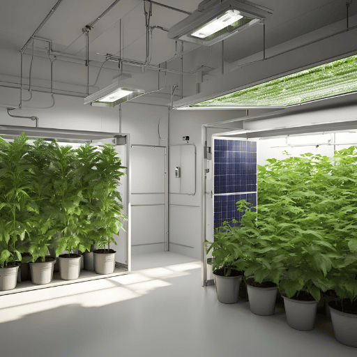 Come installare un sistema solare per coltivare la marijuana