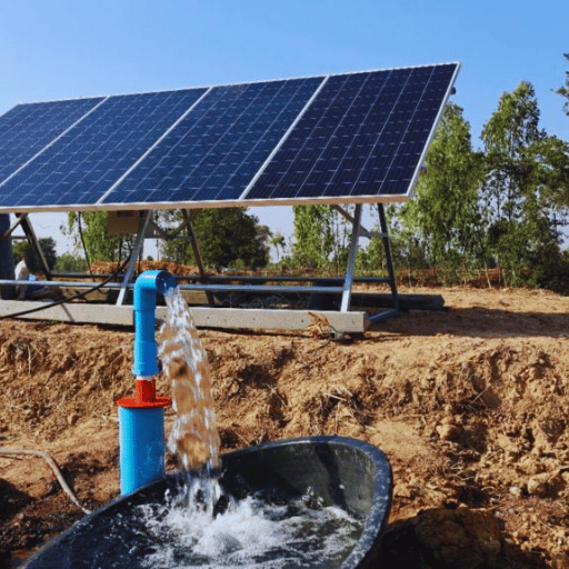 What is a solar water pump?