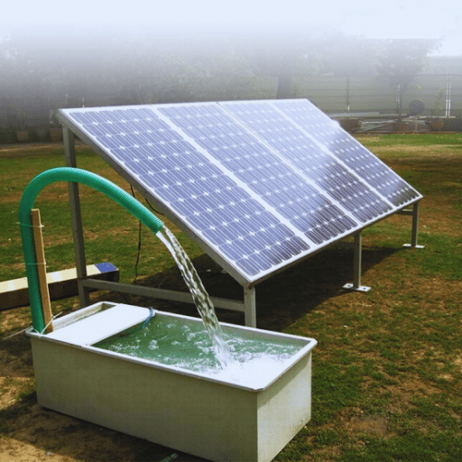 How do you install a solar water pumping system?