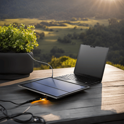 Was ist ein Solar-Laptop-Ladegerät?
