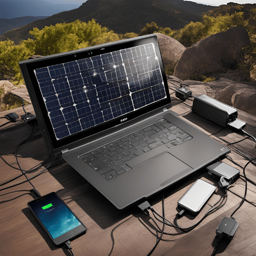 So nutzen Sie ein solarbetriebenes Laptop-Ladegerät effektiv