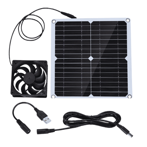 What Types of Solar Greenhouse Fans Are Available?