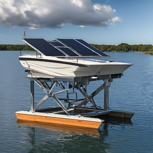 What are the Top Features of a Boat Lift Solar Charging Kit?