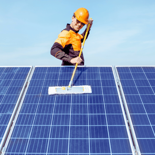 How does regular cleaning affect solar energy production?