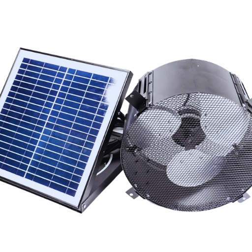 How Does a Solar-Powered Exhaust Fan Work?