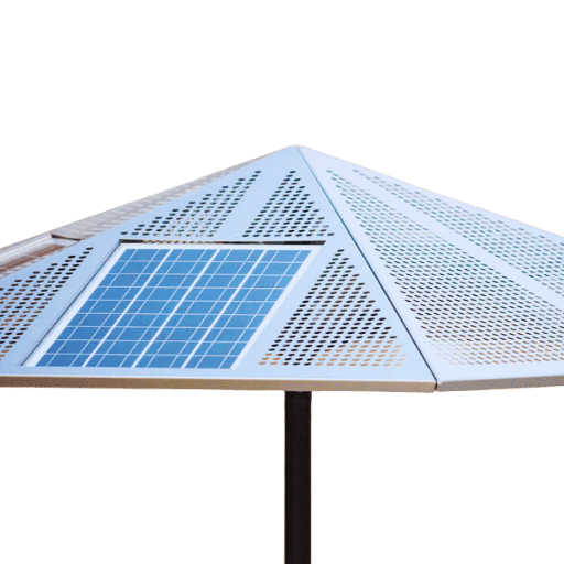 How Does a Solar Umbrella Work?