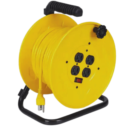 What are the top brands, and where can you buy portable extension cord reels?