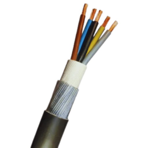 ¿Cómo se construye el cable blindado con alambre de acero?