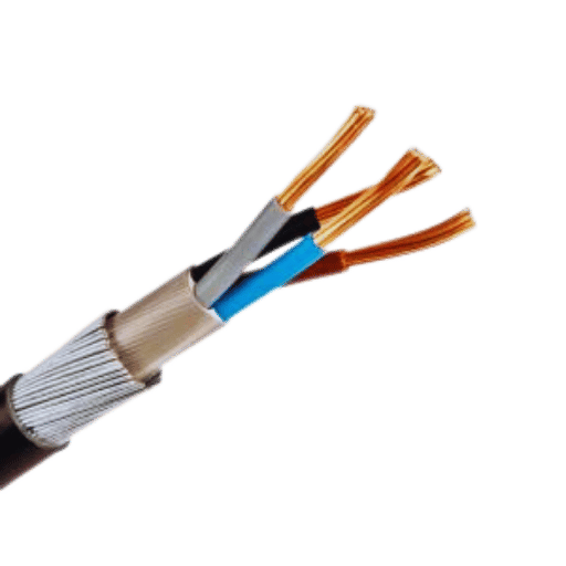 ¿Cuáles son las pautas de instalación del cable blindado SWA?