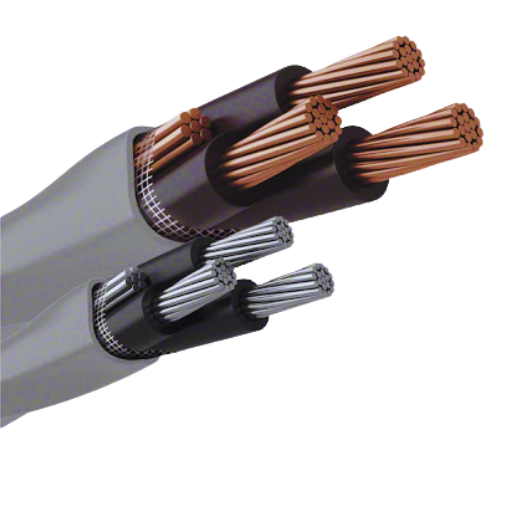 What are the proper installation techniques for underground service wire?