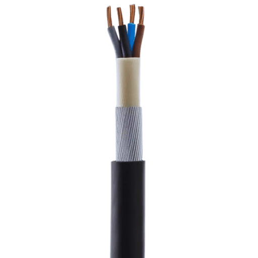 Quali sono i componenti di un cavo SWA da 6 mm?