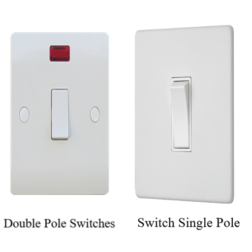 Key Differences Between Single-Pole and Double-Pole Switches