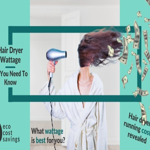 Calculating Hair Dryer Energy Consumption