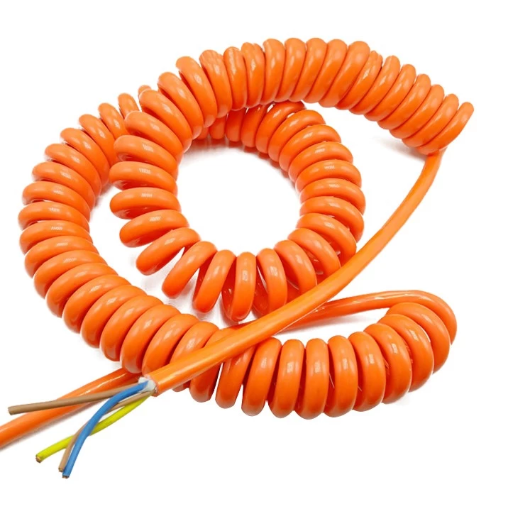 Aplicaciones de cables espirales de 4 núcleos